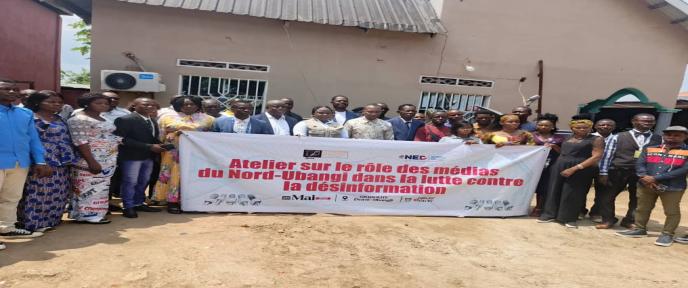 Gbadolite : les journalistes du Nord-Ubangi coalisent contre la désinformation